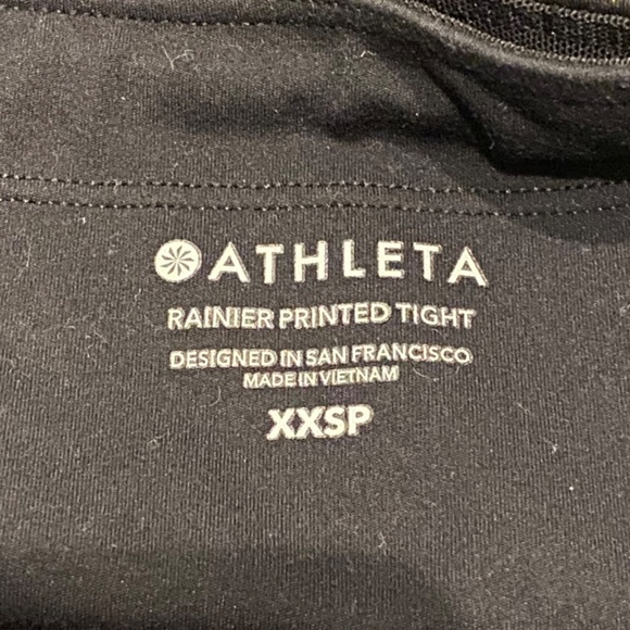 Athleta Rainier High Rise Tight, grey/black camo 16545 - Picture 14 of 16